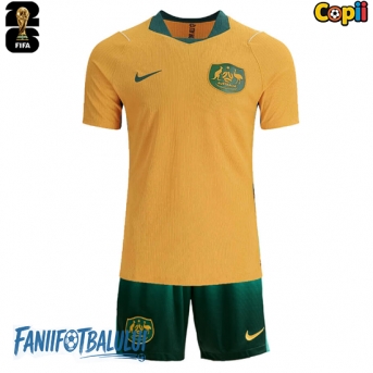 Australia Echipament de Fotbal Replică Mondial 2026 Copii Acasa (+ Șorturi)